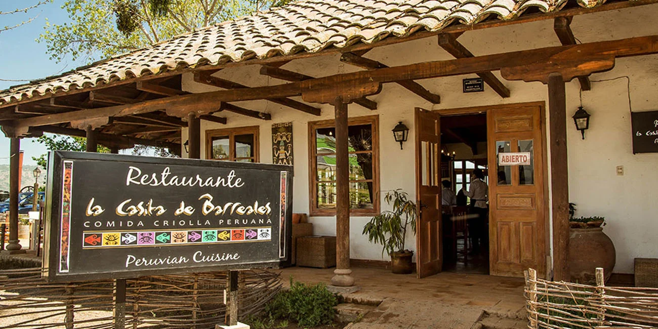 Casita Barreales Peruvian Restaurant Entrance