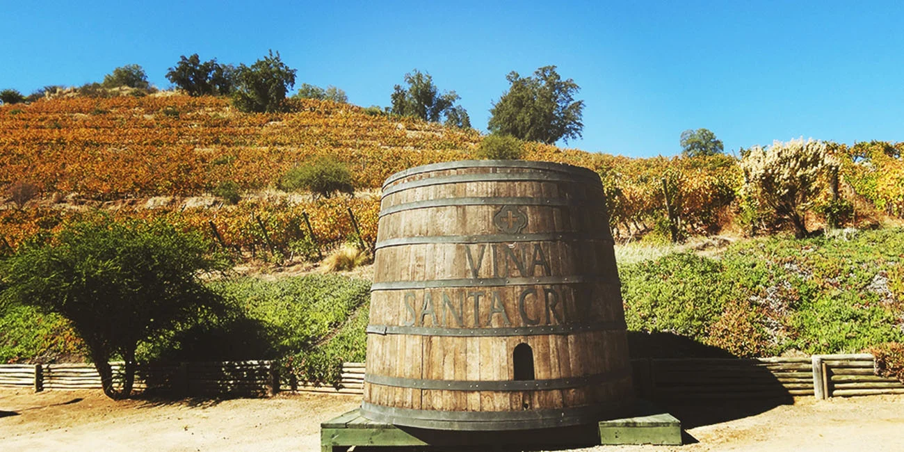 Santa Cruz Winery large barrel